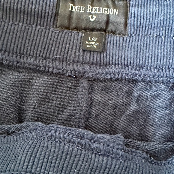 True Religion Dark Blue Zip-Up Sweater - Picture 4 of 4